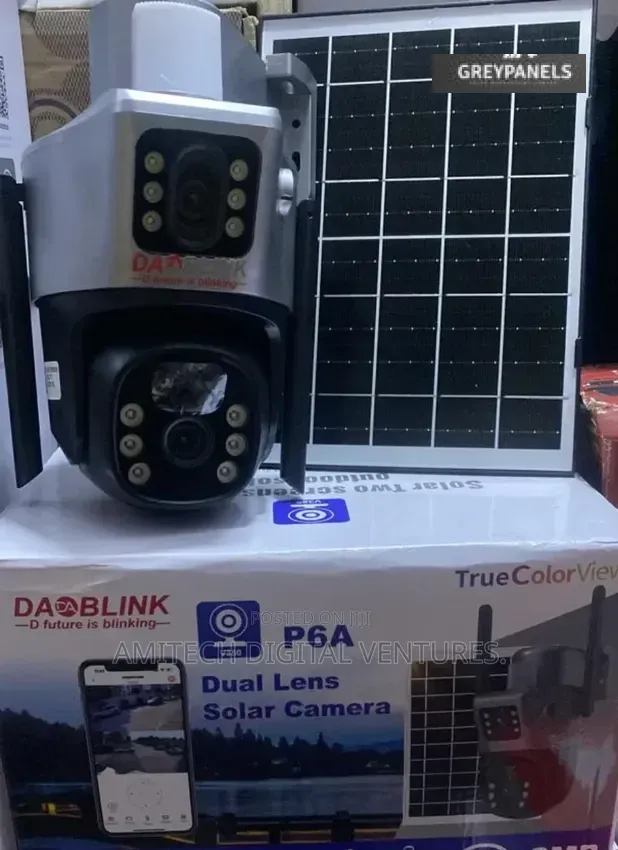 DA BLINK Double Lens Solar Camera