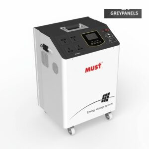 MUST 1KW, 1.28KWH Solar Generator